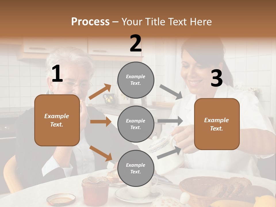 Case Patient Woman PowerPoint Template