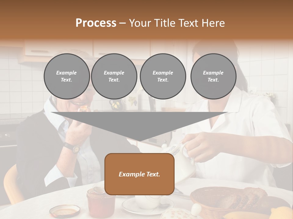Case Patient Woman PowerPoint Template