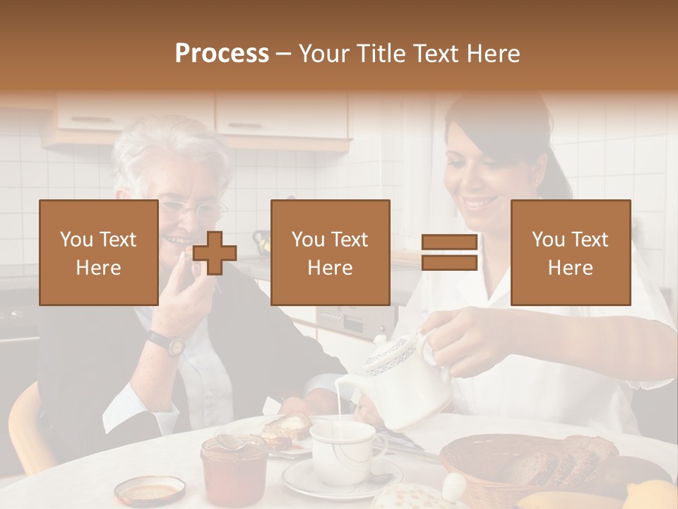 Case Patient Woman PowerPoint Template