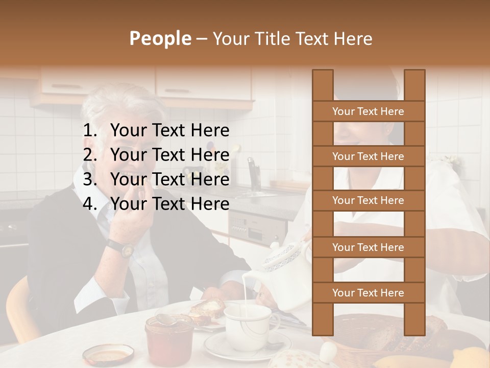 Case Patient Woman PowerPoint Template