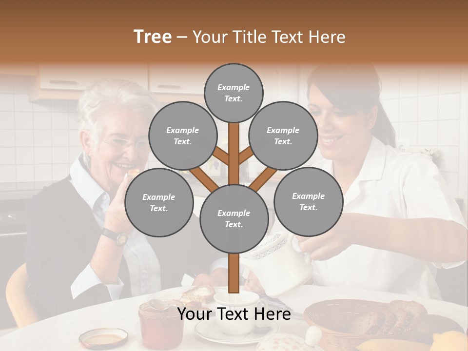 Case Patient Woman PowerPoint Template