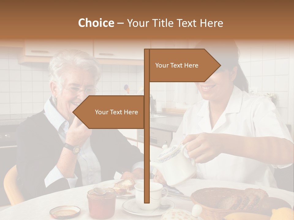 Case Patient Woman PowerPoint Template