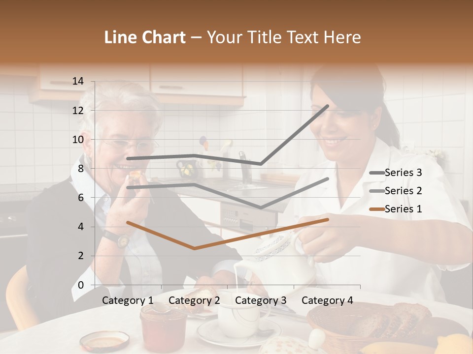 Case Patient Woman PowerPoint Template