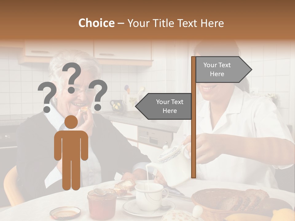 Case Patient Woman PowerPoint Template