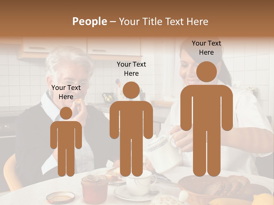 Case Patient Woman PowerPoint Template