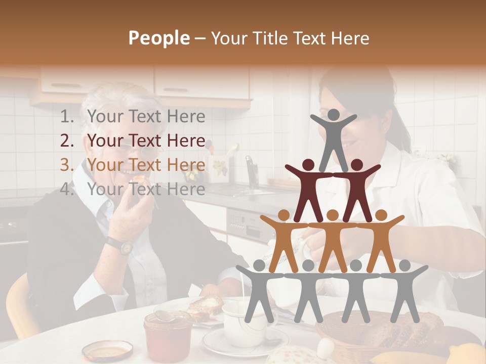 Case Patient Woman PowerPoint Template