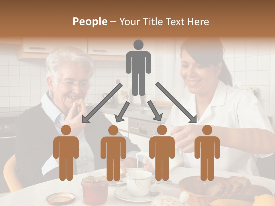 Case Patient Woman PowerPoint Template