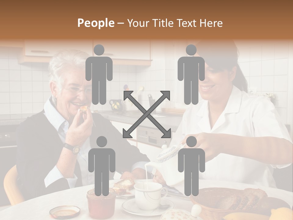 Case Patient Woman PowerPoint Template