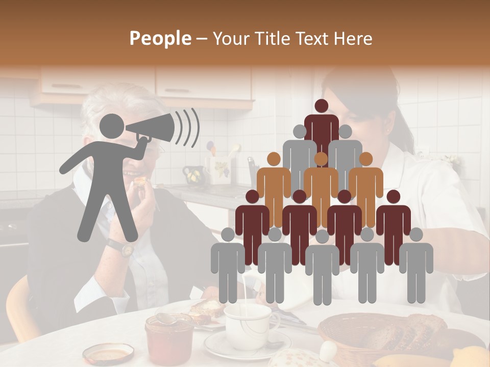 Case Patient Woman PowerPoint Template