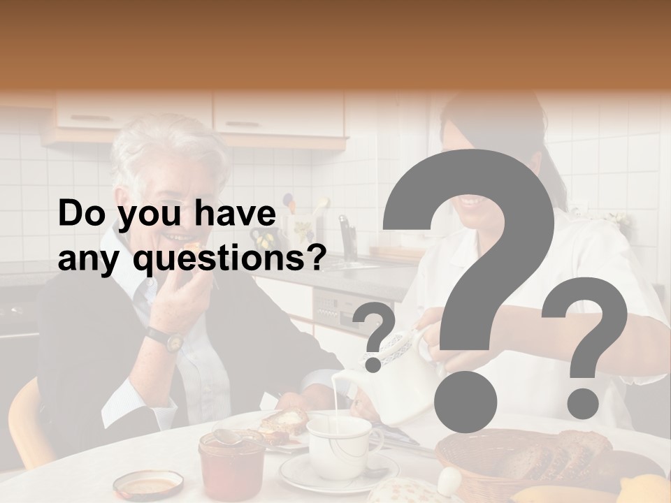 Case Patient Woman PowerPoint Template