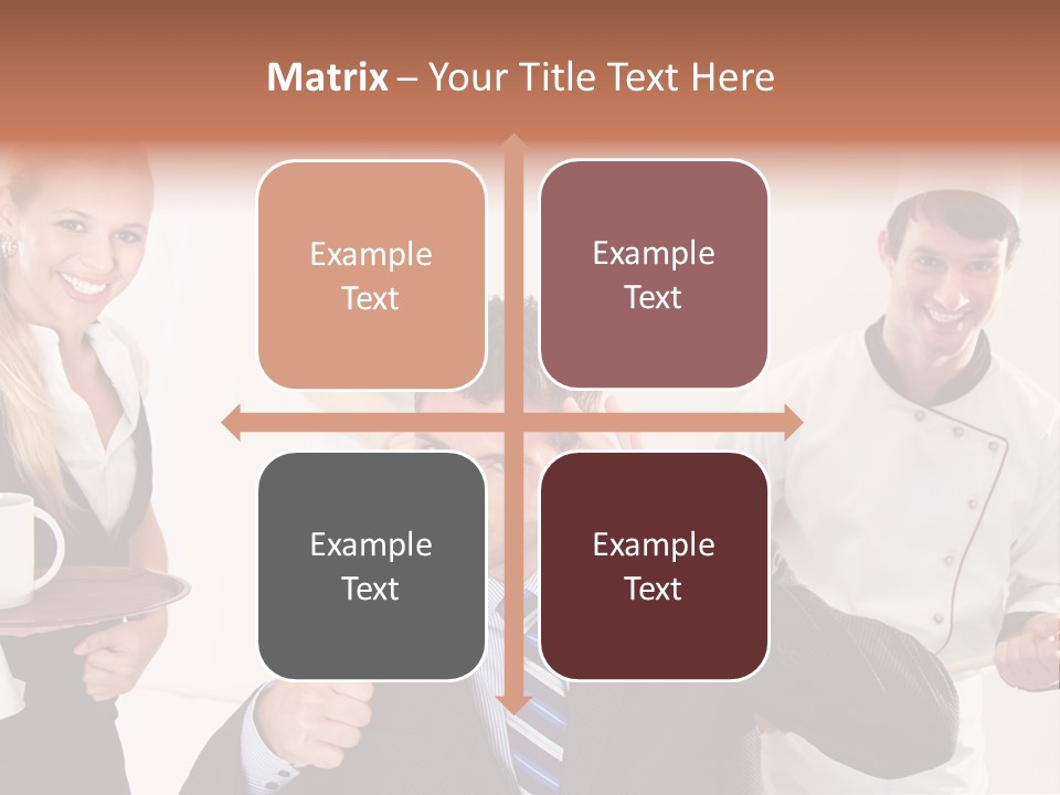 Professional Men Staff PowerPoint Template