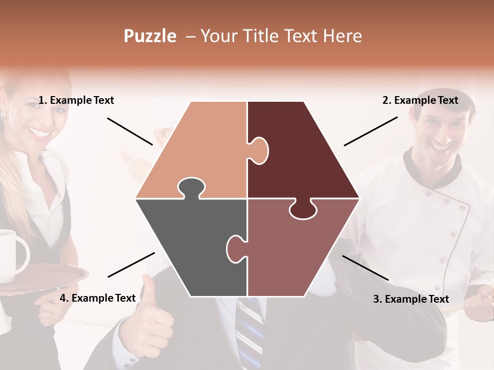 Professional Men Staff PowerPoint Template