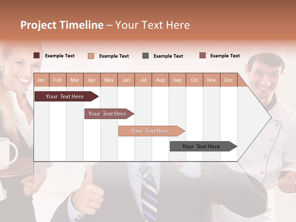 Professional Men Staff PowerPoint Template