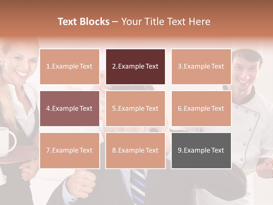 Professional Men Staff PowerPoint Template