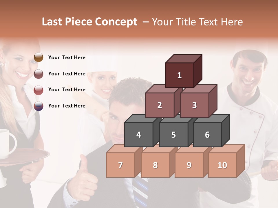 Professional Men Staff PowerPoint Template