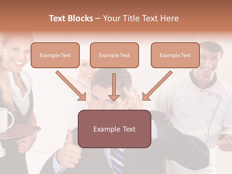 Professional Men Staff PowerPoint Template