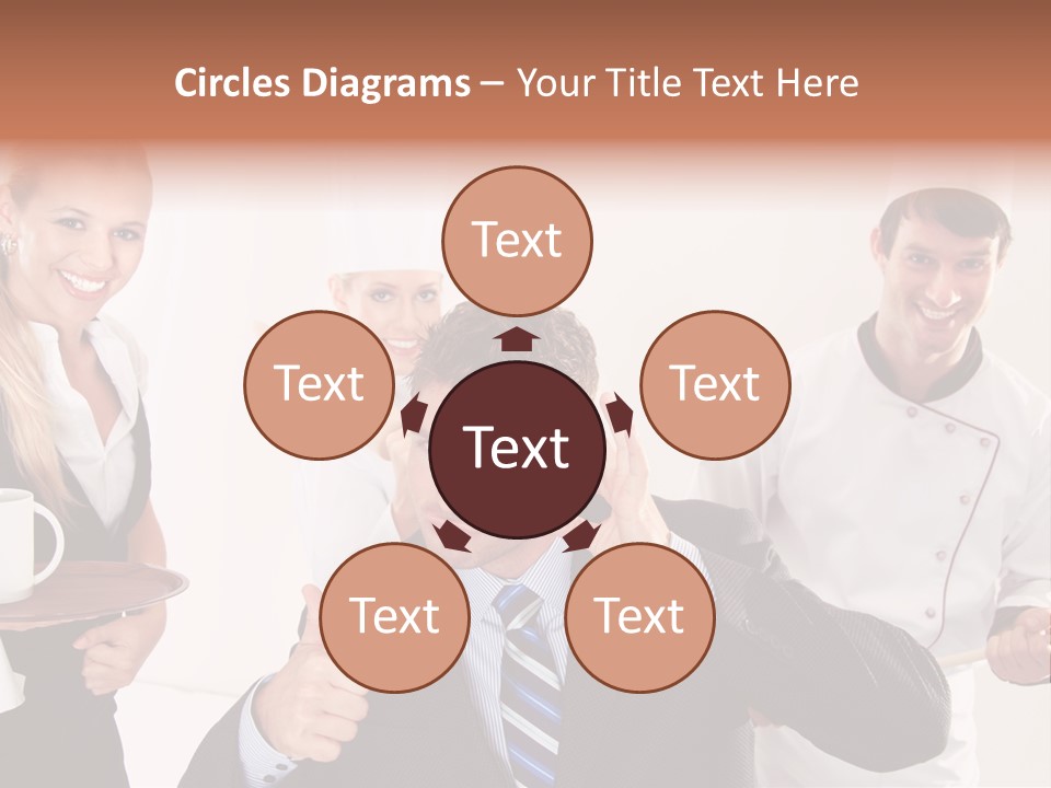 Professional Men Staff PowerPoint Template