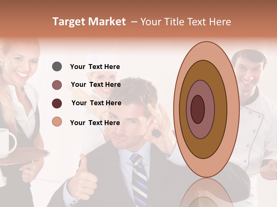 Professional Men Staff PowerPoint Template