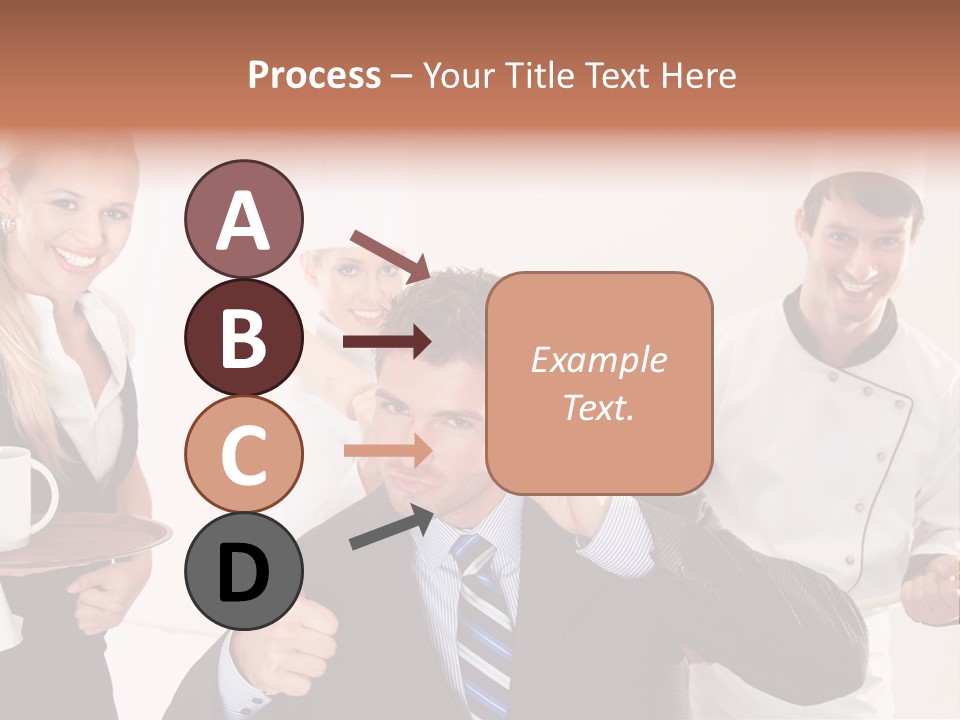 Professional Men Staff PowerPoint Template
