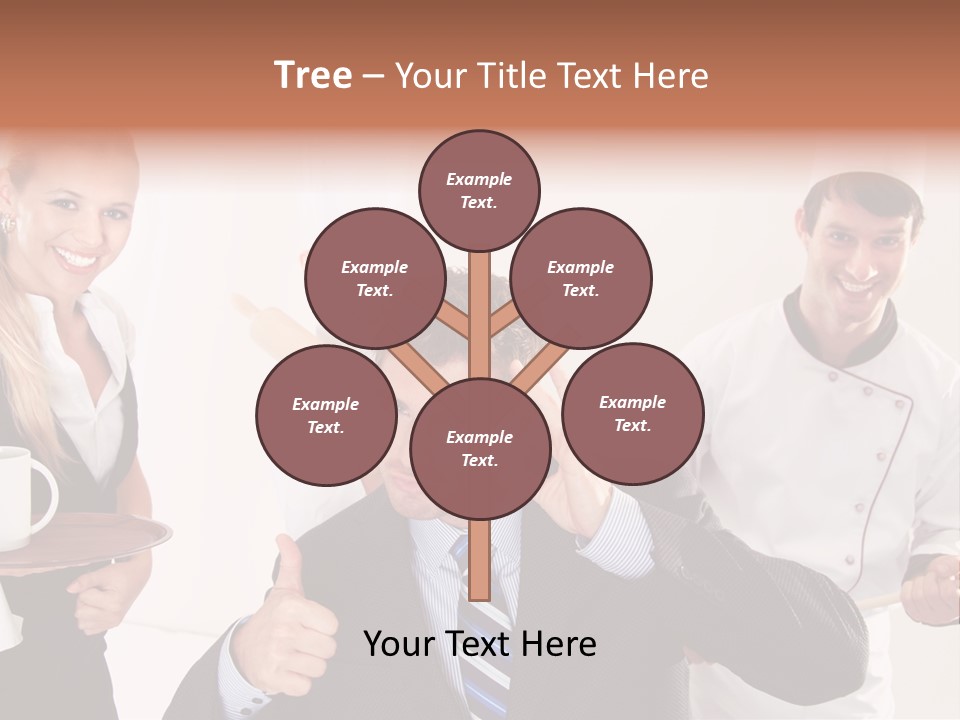 Professional Men Staff PowerPoint Template