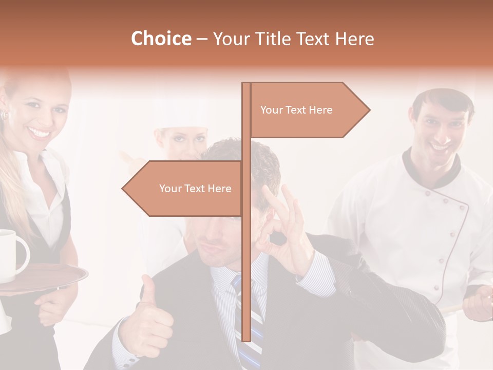 Professional Men Staff PowerPoint Template