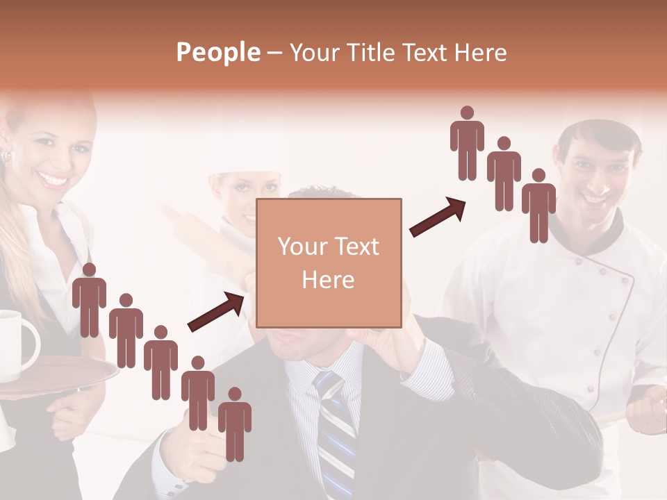 Professional Men Staff PowerPoint Template