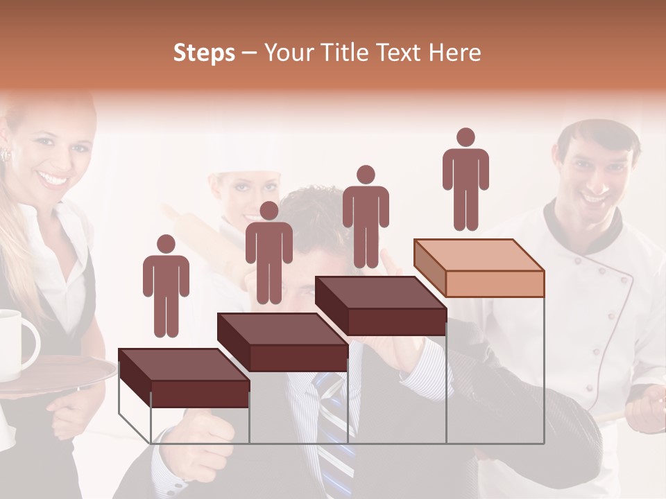Professional Men Staff PowerPoint Template