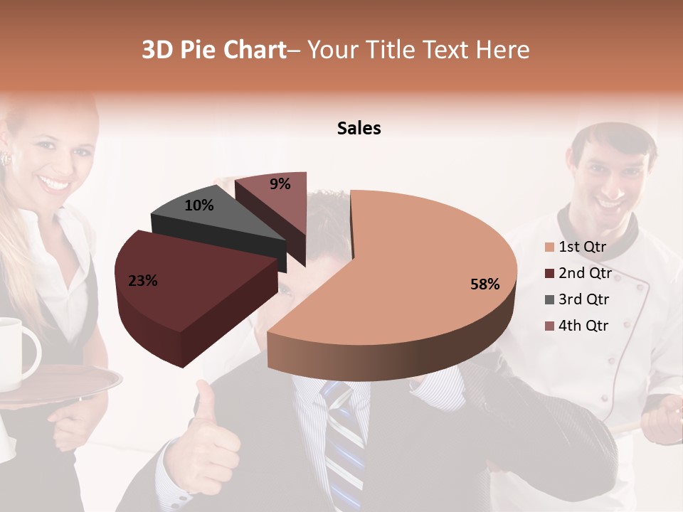 Professional Men Staff PowerPoint Template