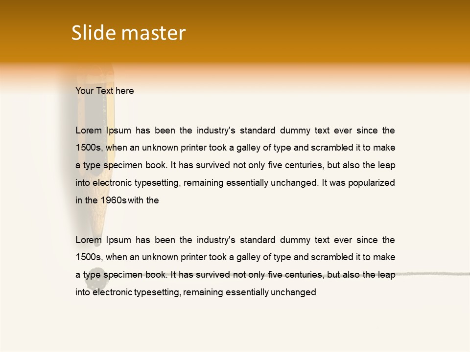 Finish Rest Objective PowerPoint Template
