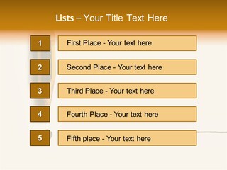 Finish Rest Objective PowerPoint Template