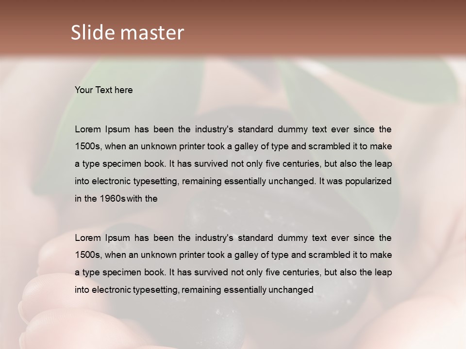 Zen Isolated Peace PowerPoint Template