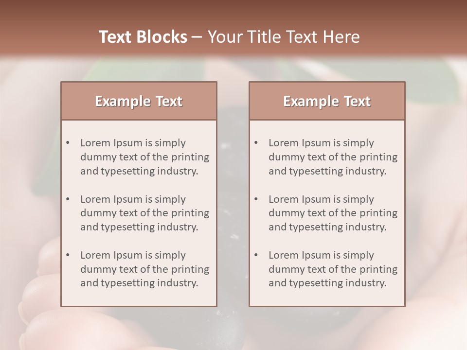 Zen Isolated Peace PowerPoint Template