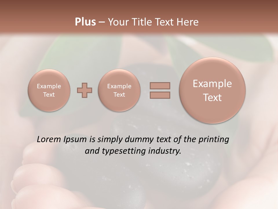 Zen Isolated Peace PowerPoint Template