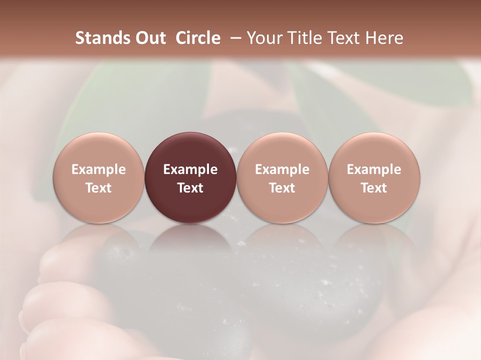 Zen Isolated Peace PowerPoint Template