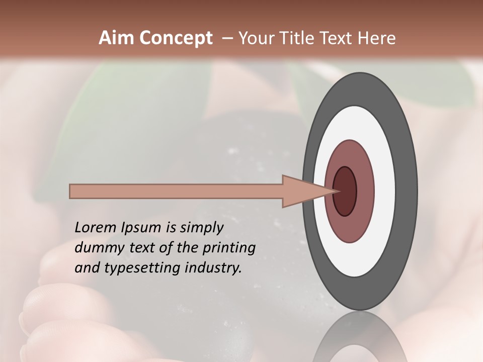 Zen Isolated Peace PowerPoint Template