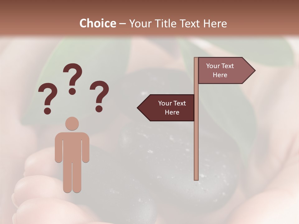 Zen Isolated Peace PowerPoint Template