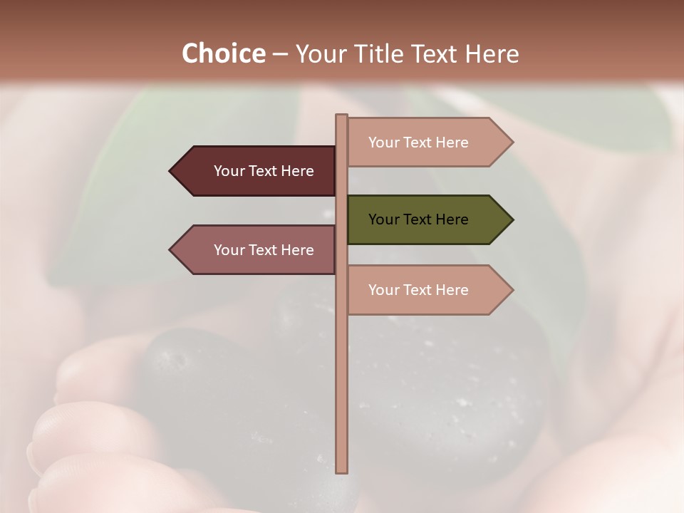 Zen Isolated Peace PowerPoint Template