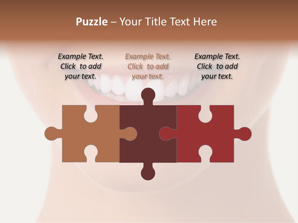 Whitening Care Clinic PowerPoint Template