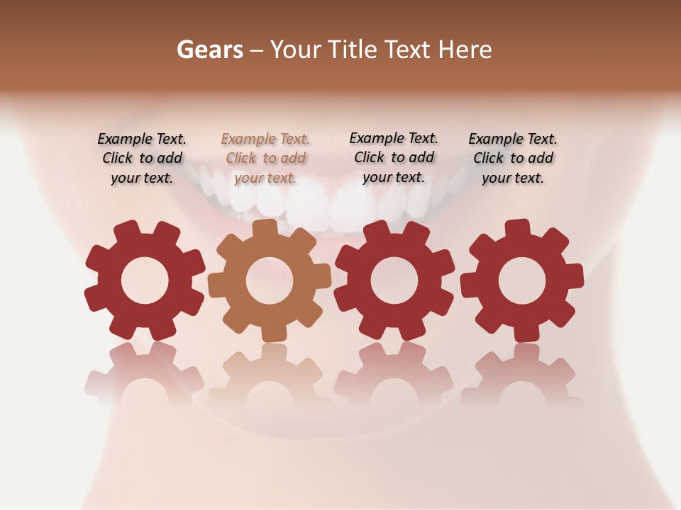 Whitening Care Clinic PowerPoint Template