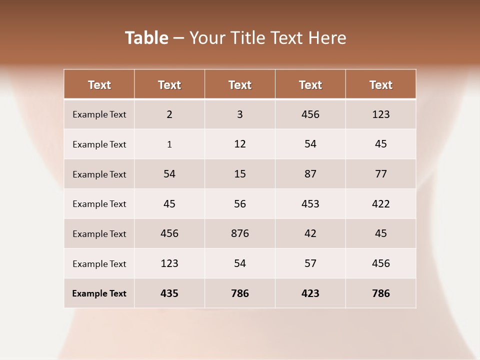 Whitening Care Clinic PowerPoint Template