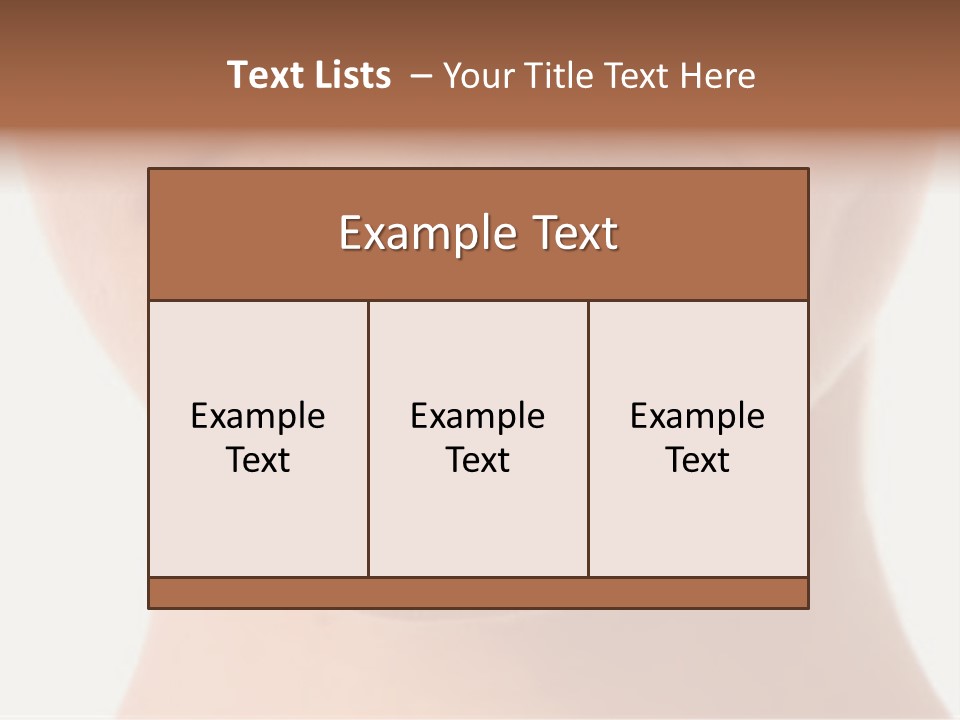 Whitening Care Clinic PowerPoint Template