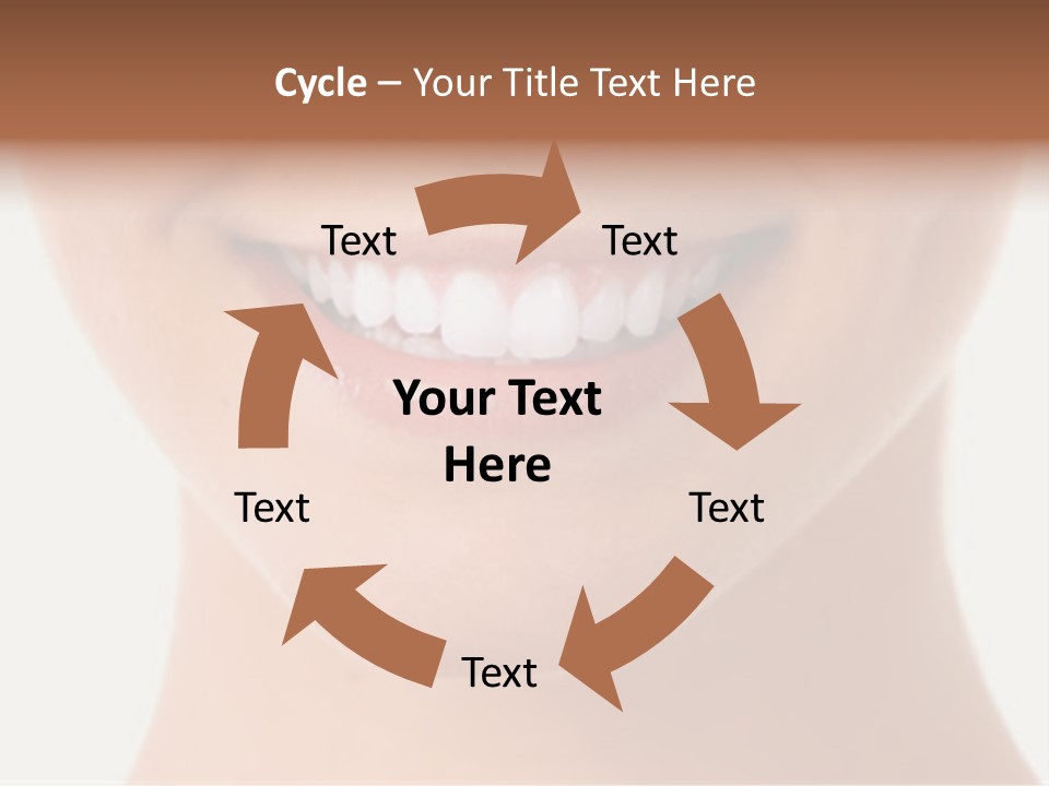 Whitening Care Clinic PowerPoint Template