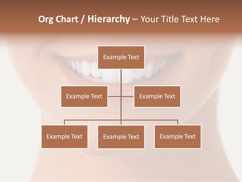 Whitening Care Clinic PowerPoint Template