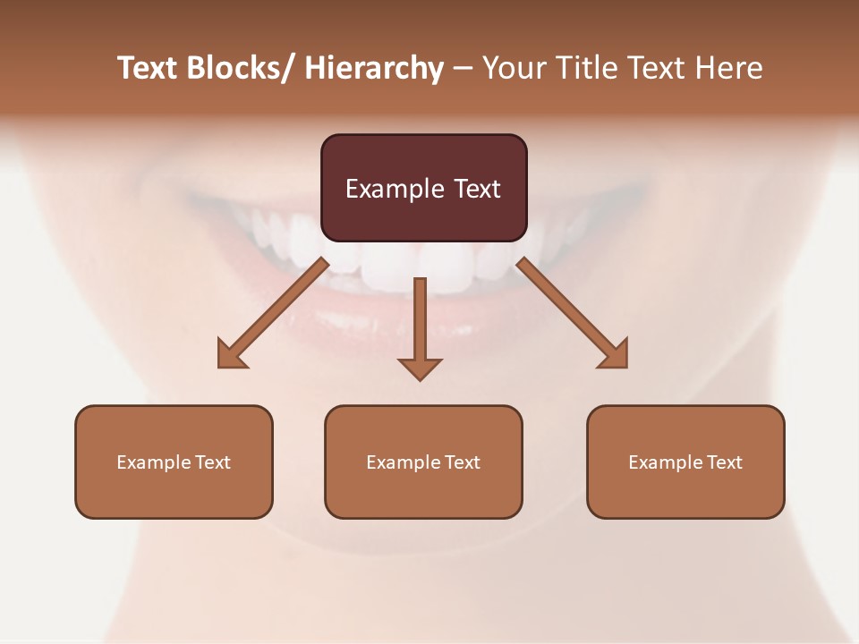 Whitening Care Clinic PowerPoint Template