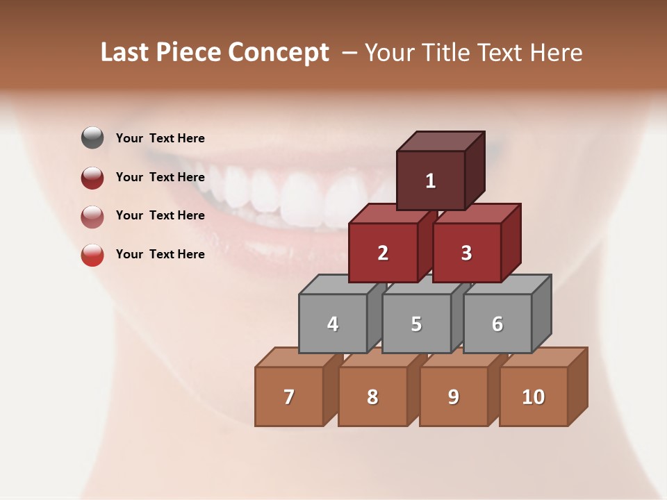 Whitening Care Clinic PowerPoint Template