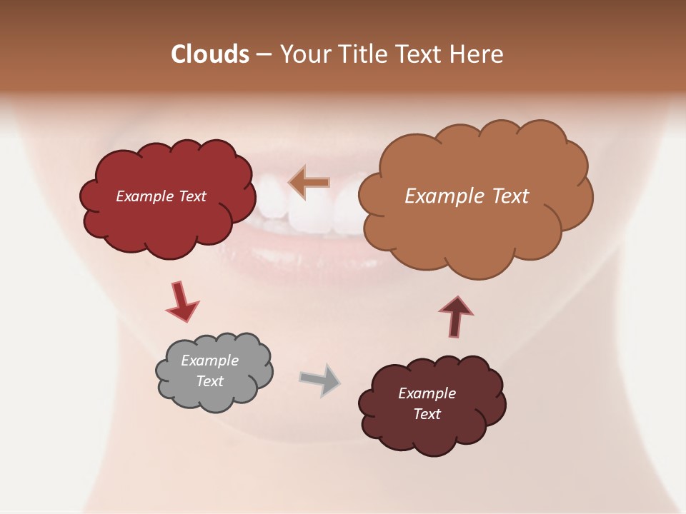 Whitening Care Clinic PowerPoint Template
