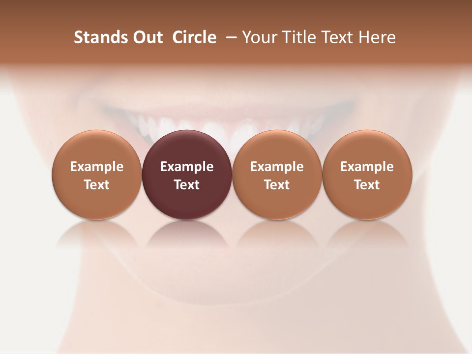 Whitening Care Clinic PowerPoint Template