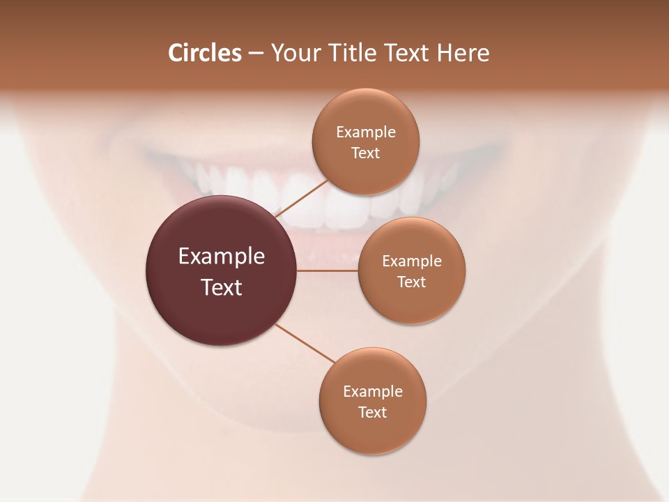 Whitening Care Clinic PowerPoint Template