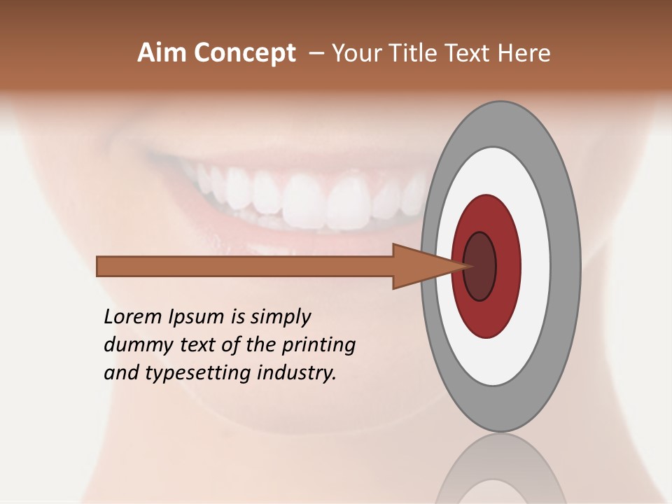 Whitening Care Clinic PowerPoint Template