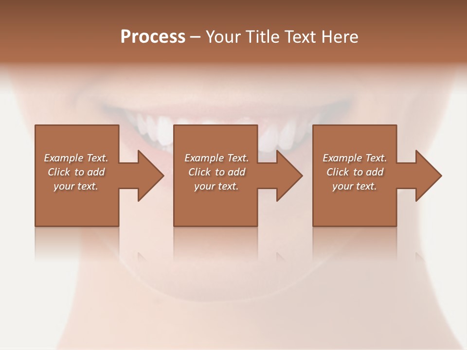 Whitening Care Clinic PowerPoint Template